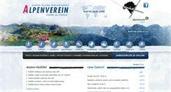 Desktop Screenshot of pojisteni-alpenverein.cz