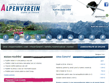 Tablet Screenshot of pojisteni-alpenverein.cz
